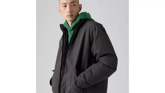 BRIGGS SHORT PUFFER DARK PHANTOM