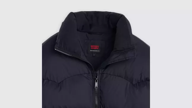 NOE WESTERN PUFFER ANTHRACITE NIGHT NYL