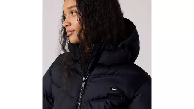 NOE WESTERN CROP PUFFER ANTHRACITE NIGHT