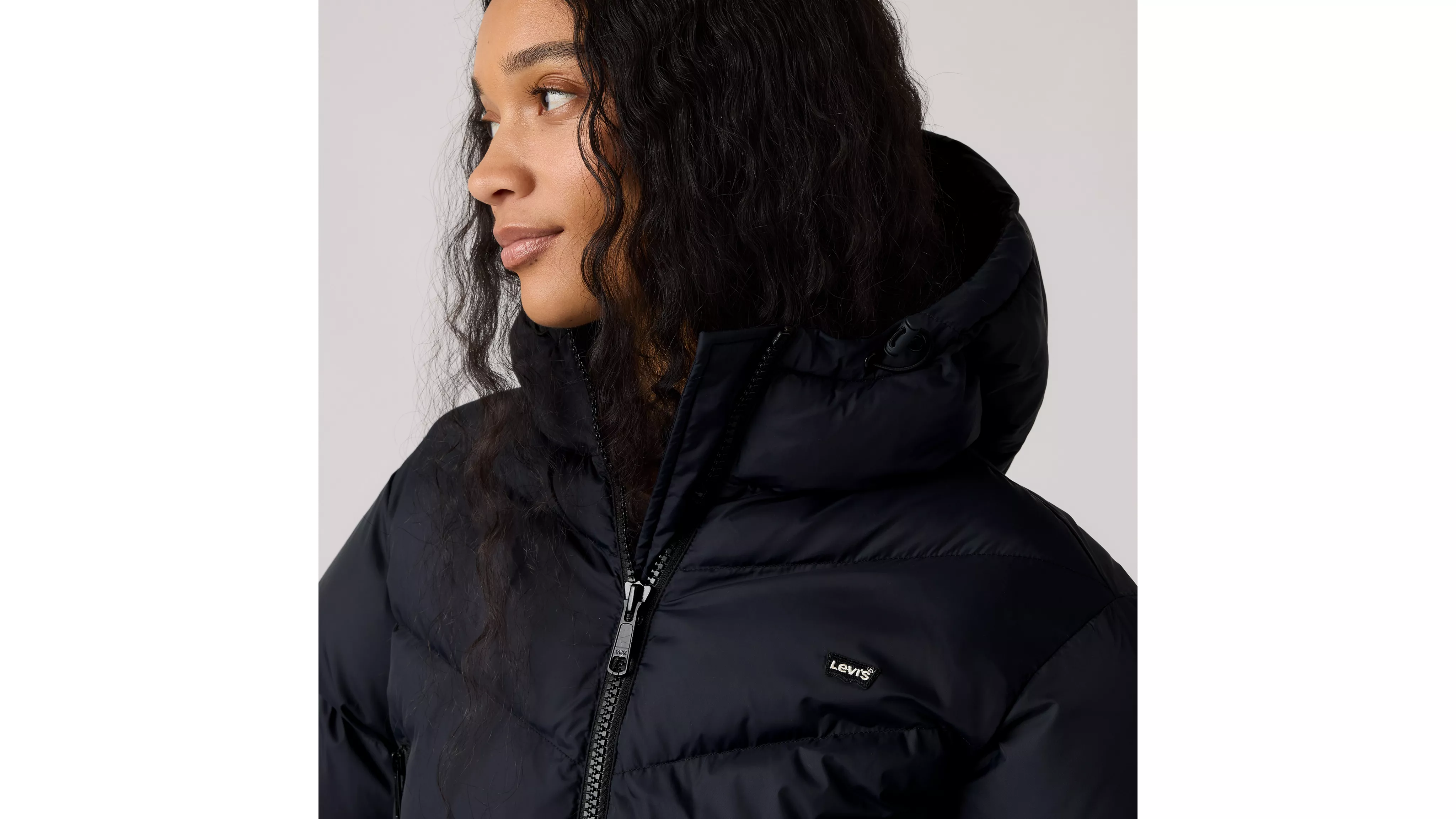 NOE WESTERN CROP PUFFER ANTHRACITE NIGHT