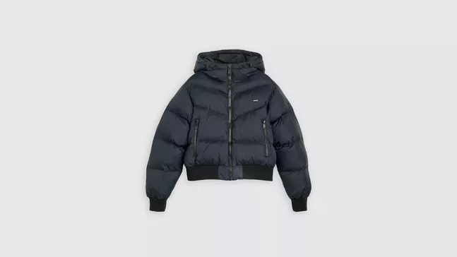 NOE WESTERN CROP PUFFER ANTHRACITE NIGHT