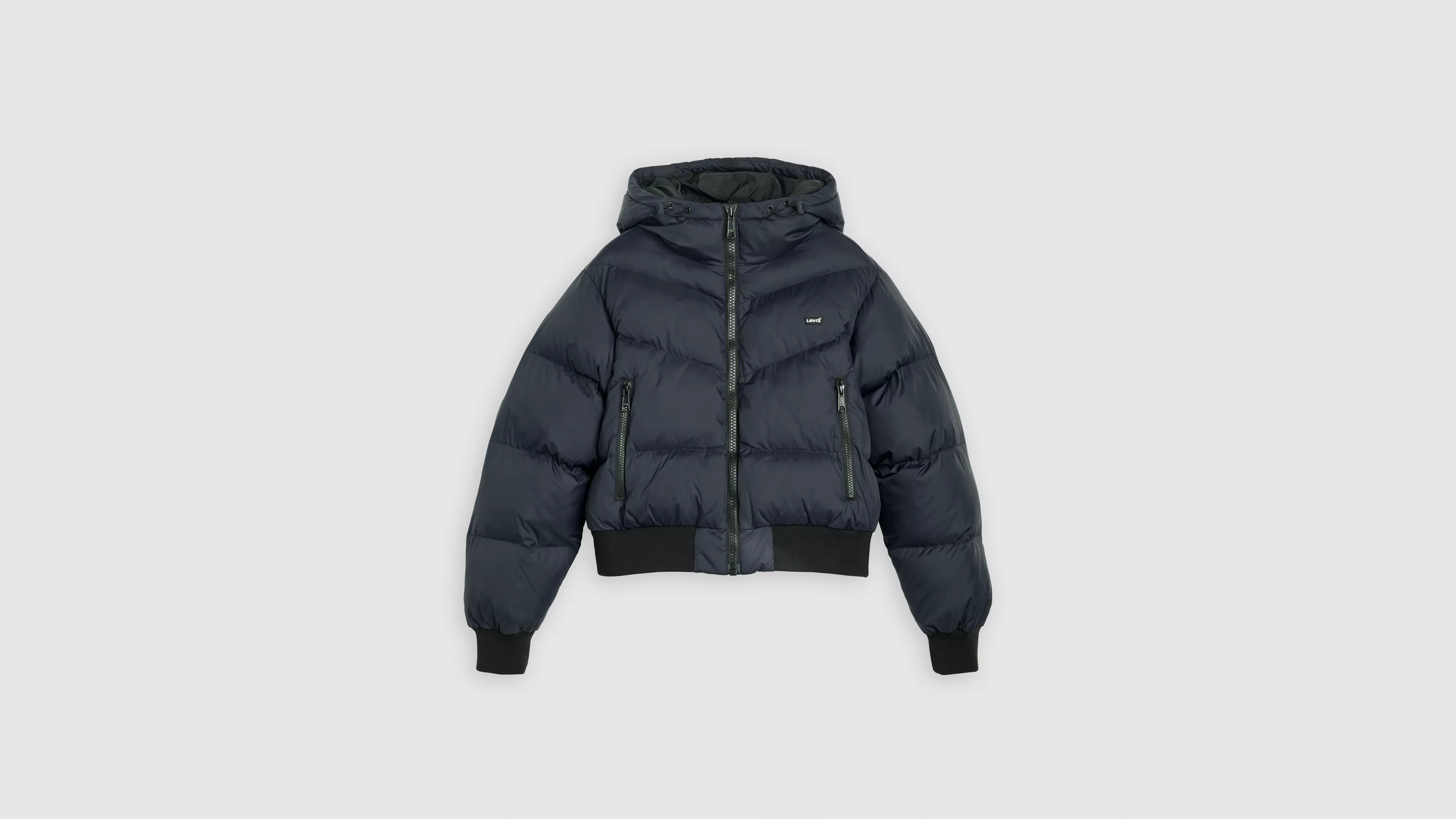 NOE WESTERN CROP PUFFER ANTHRACITE NIGHT