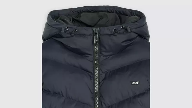 NOE WESTERN CROP PUFFER ANTHRACITE NIGHT