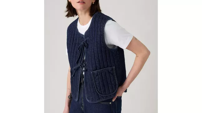 LOTTIE LINER VEST SHADED VIEW WOMENS OW