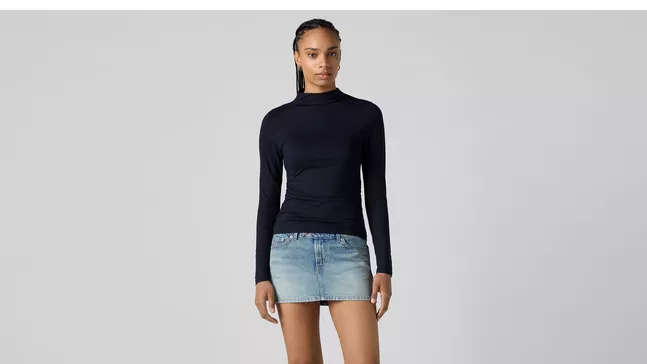 NINA TOP ANTHRACITE NIGHT