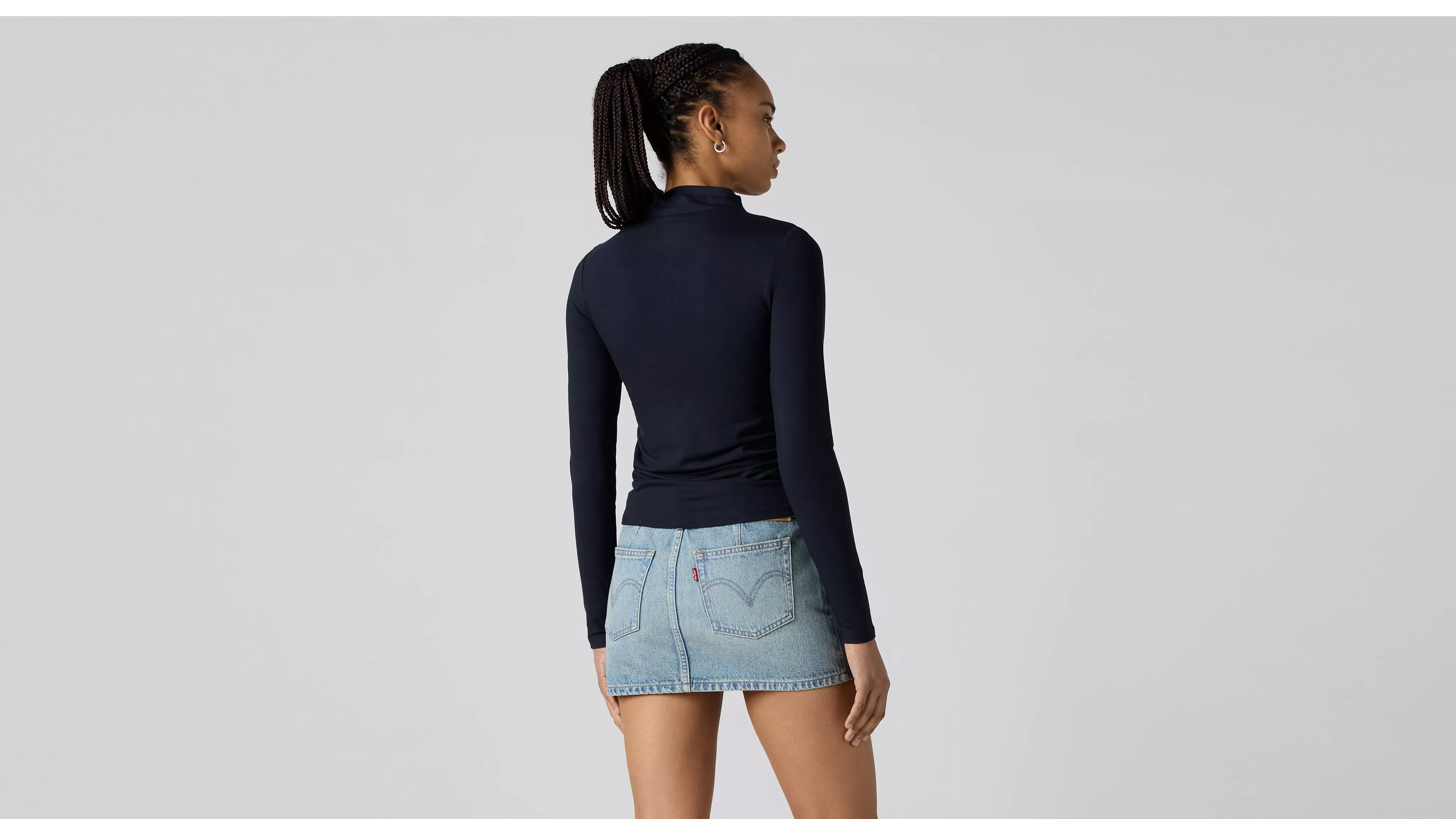 NINA TOP ANTHRACITE NIGHT