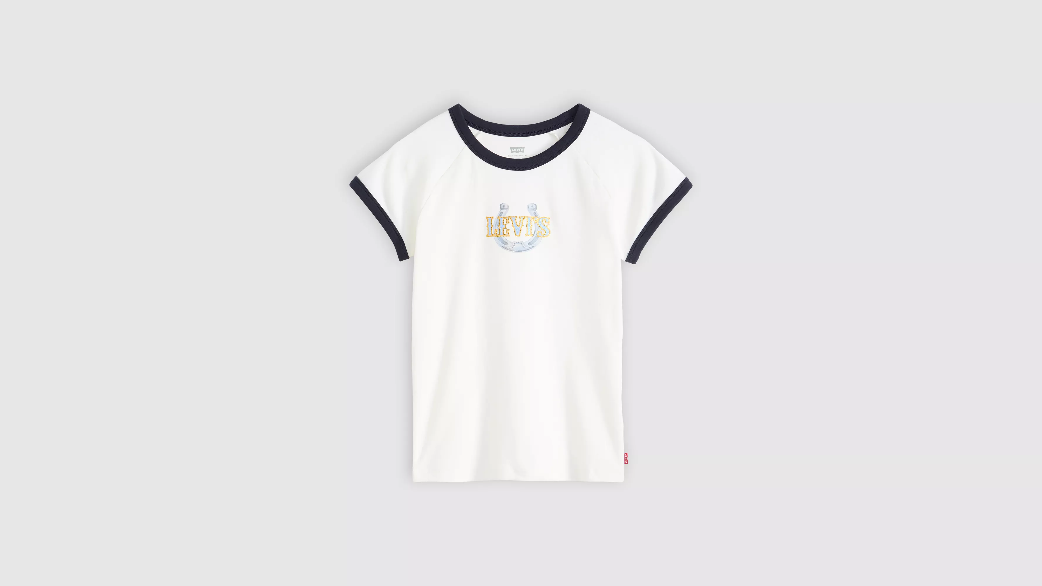 GR RILEY RAGLAN TEE GLITZ HORSESHOE SUG