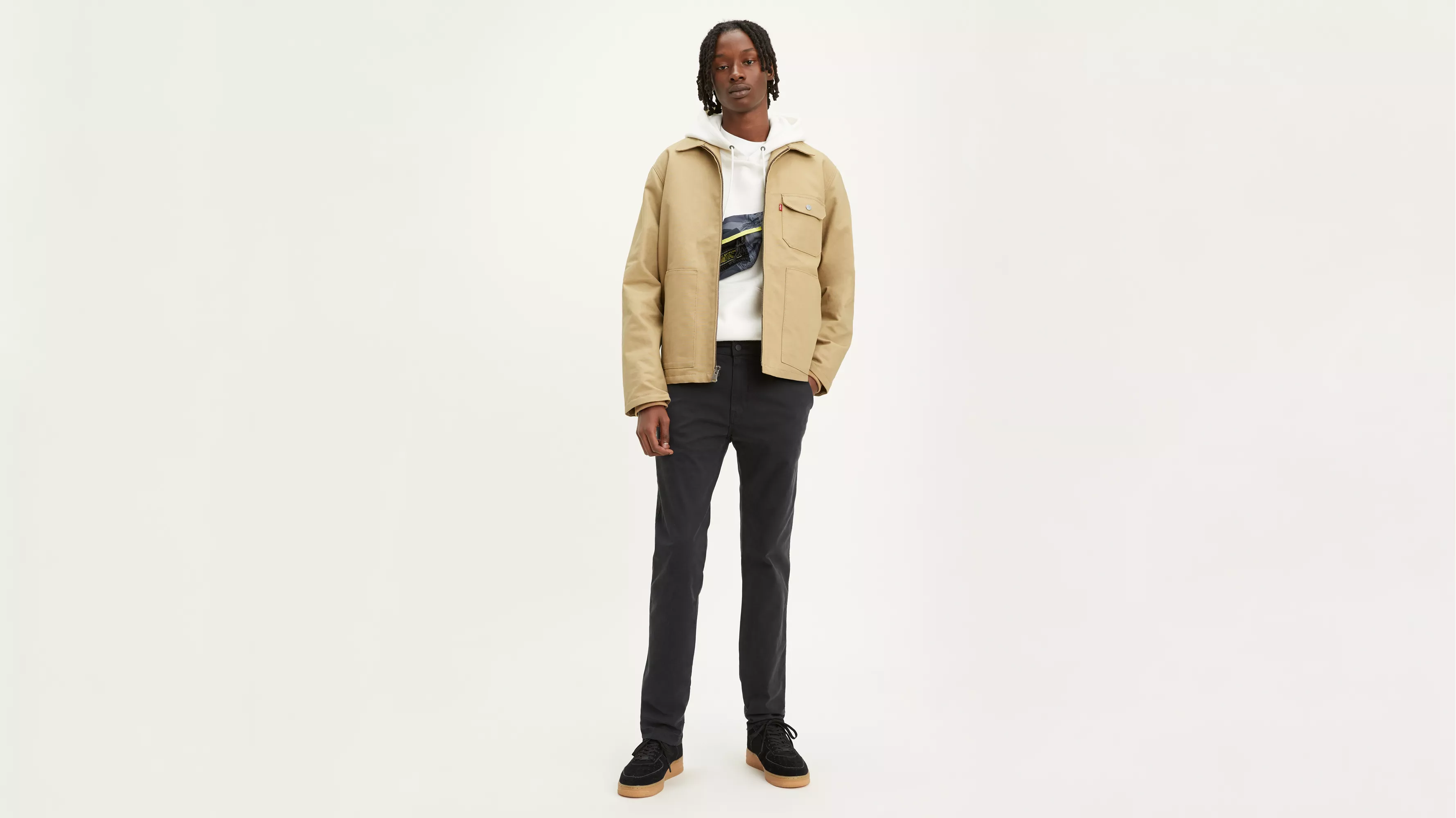 XX CHINO STD II MINERAL BLACK SHADY GD