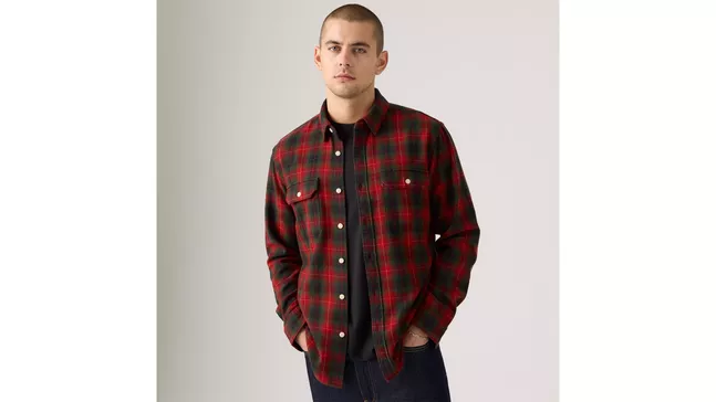 JACKSON WORKER CALVIN PLAID RHYTHMIC RE