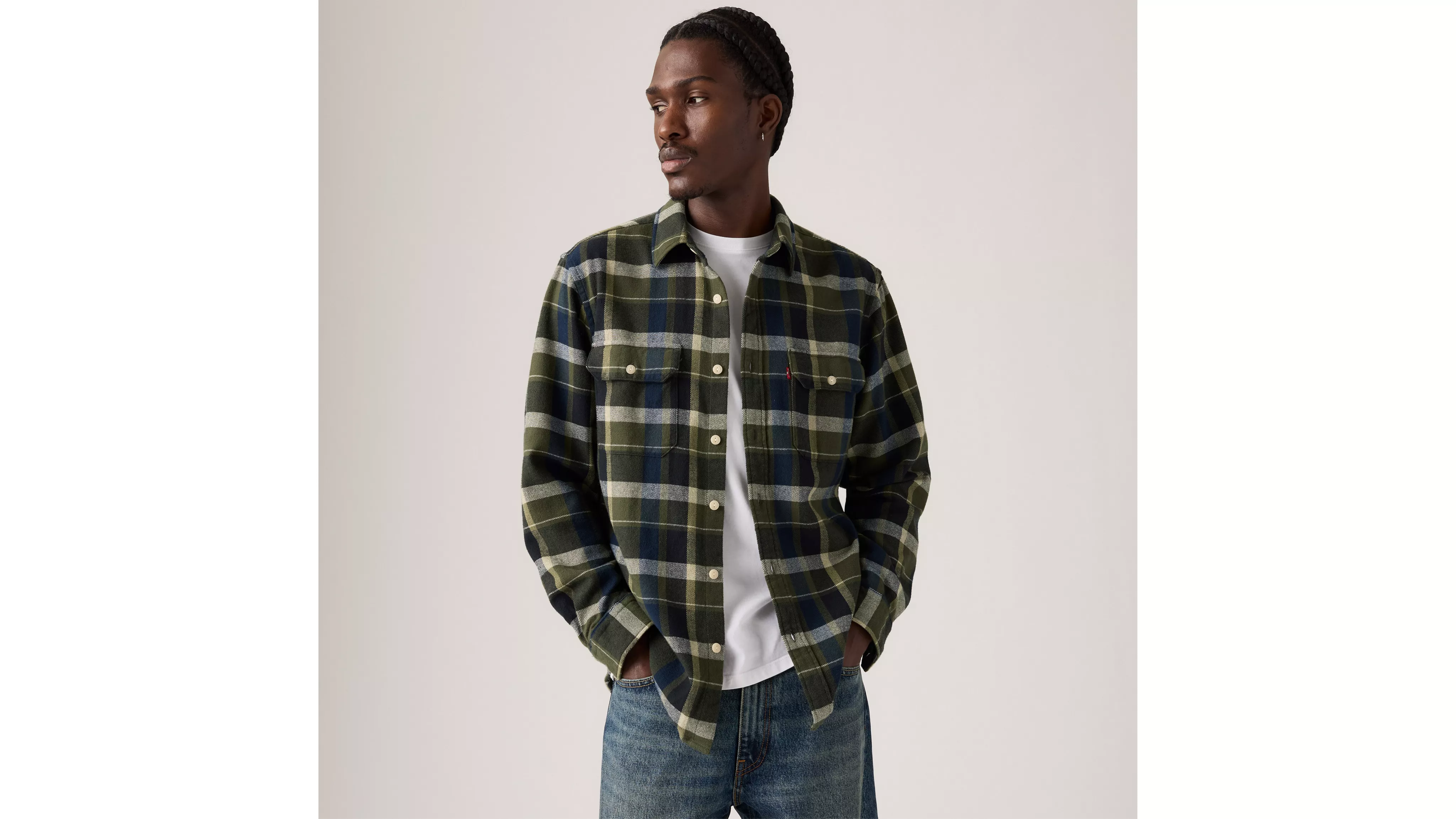 JACKSON WORKER MEDINA PLAID DEEP DEPTHS