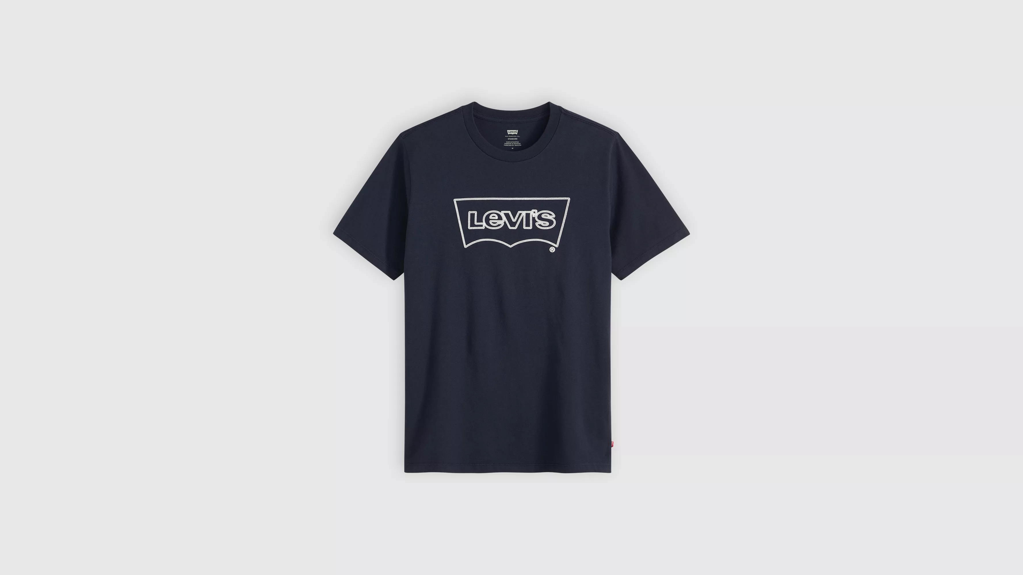 GRAPHIC CREWNECK TEE SSNL BW ROPE NAVY