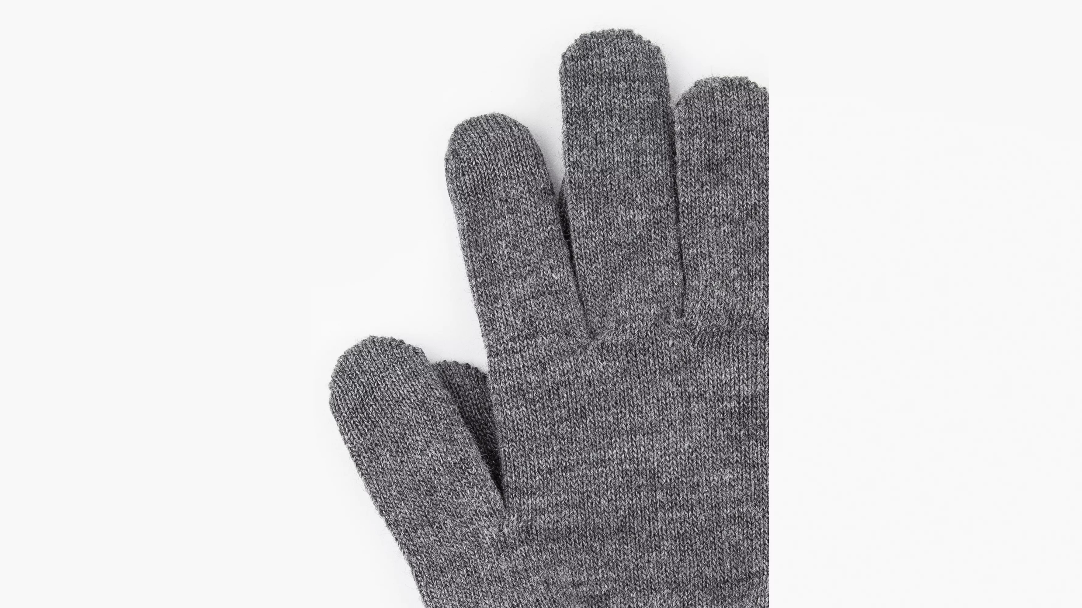 BEN TOUCH SCREEN GLOVES REGULAR GREY SH