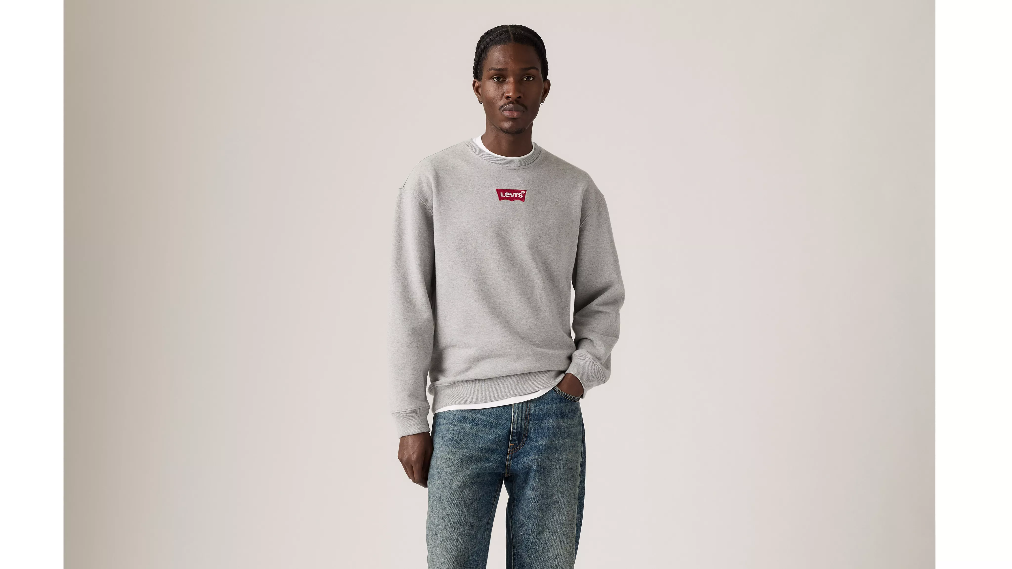 RELAXD GRAPHIC CREW BI BADGE BW 2 MID T