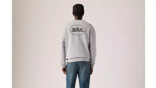 RELAXD GRAPHIC CREW BI BADGE BW 2 MID T