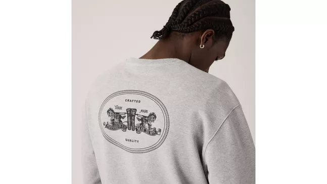 RELAXD GRAPHIC CREW BI BADGE BW 2 MID T