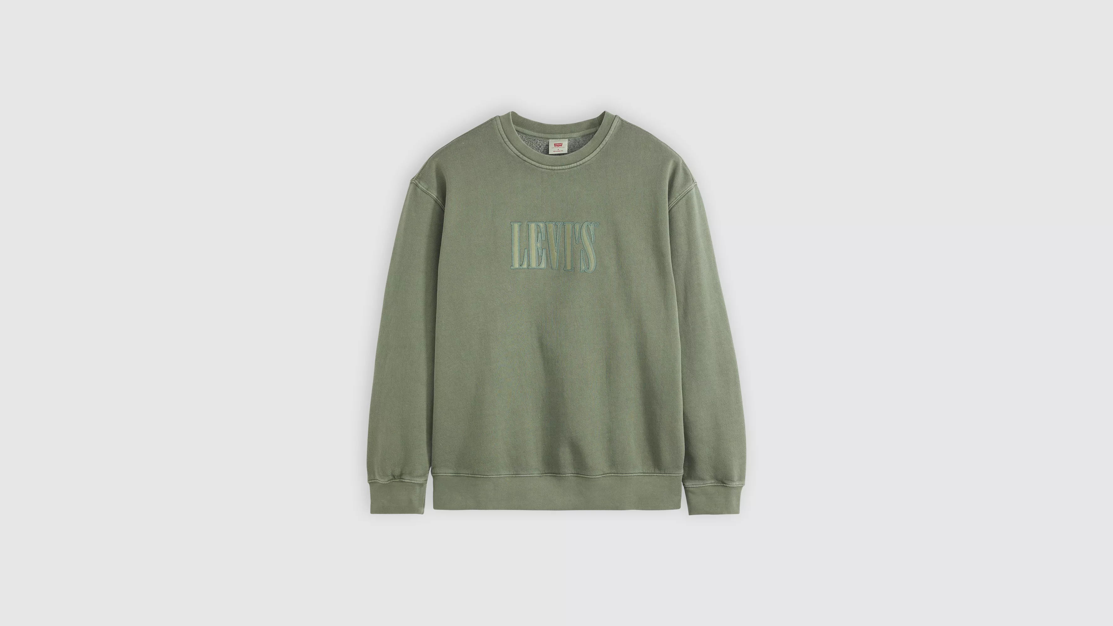 RELAXD GRAPHIC CREW SSNL SERIF LAUREL W