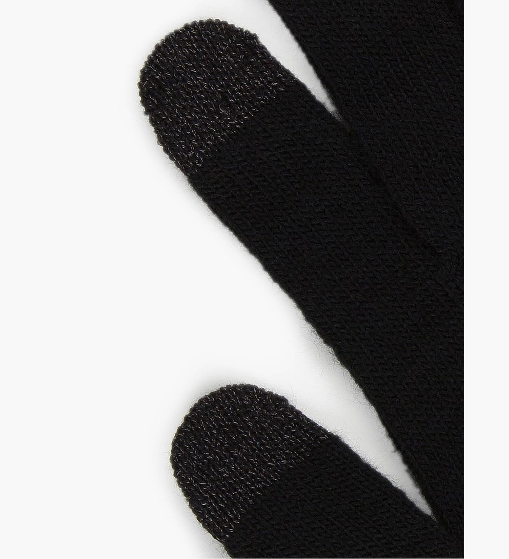 PAISLEY BANDANA B TCH SCRN GLOV CAVIAR