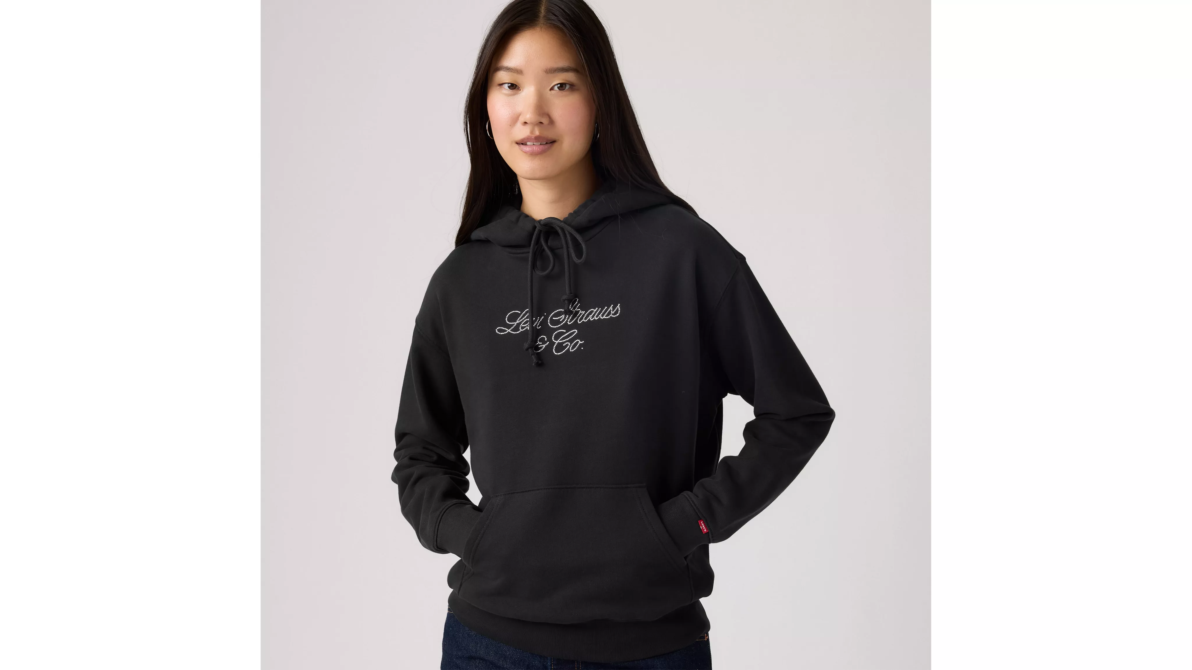 GRAPHIC HERITAGE HOODIE HOODIE RHINESTO