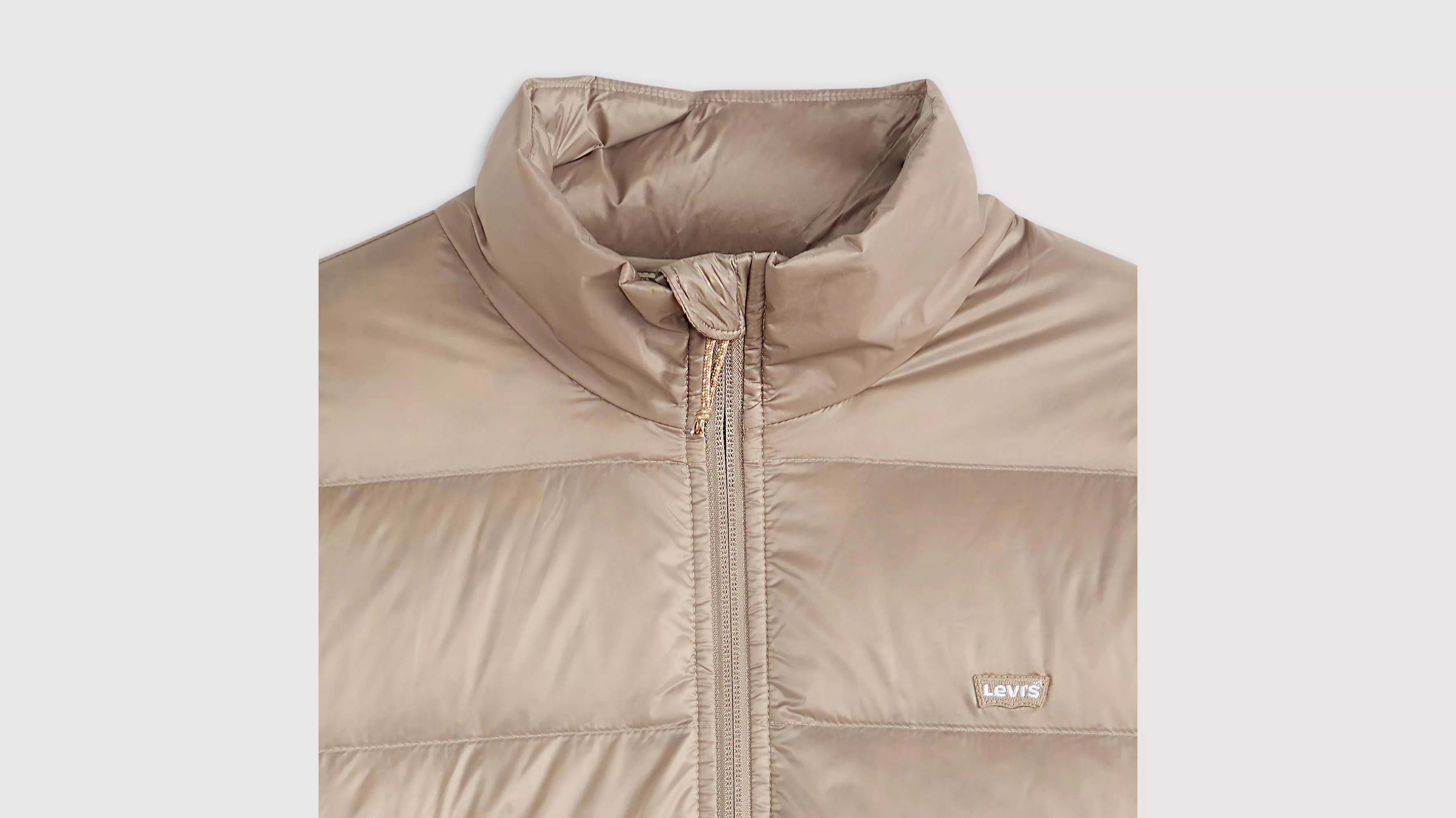 WILLA DOWN PACKABLE JACKET TAUPE GRAY