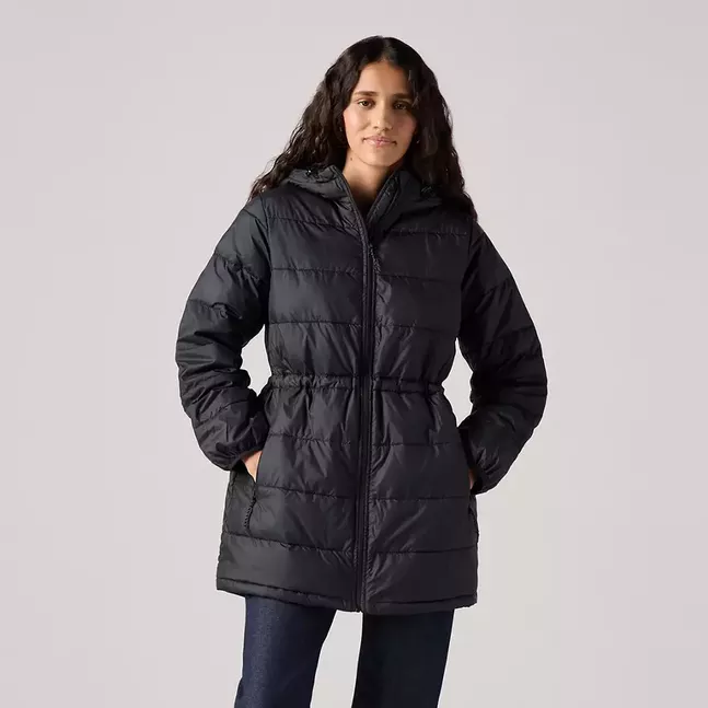 PIPER POLY PACKABLE MIDI JACKET