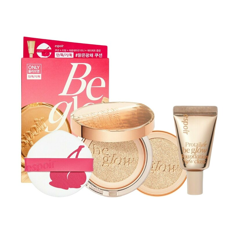  ESPOIR BE GLOW CUSHION NEW CLASS мини кремтэй сэт