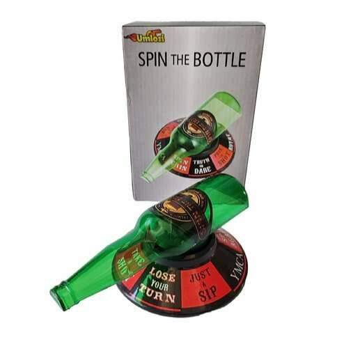 Spin the bottle - party game