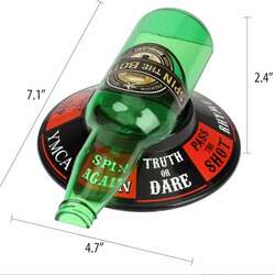 Spin the bottle - party game