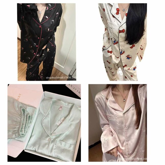 Торгог пажама, силкэн өмд цамц