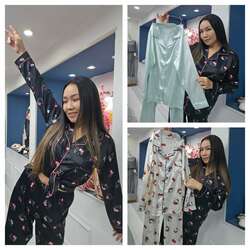 Торгог пажама, силкэн өмд цамц