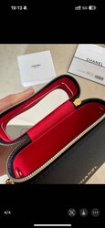 Chanel make up lipstick bag