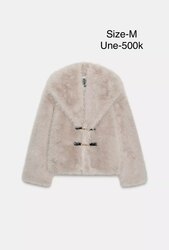 Faux fur jacket