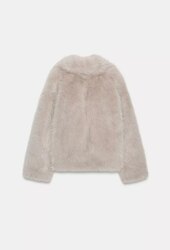 Faux fur jacket