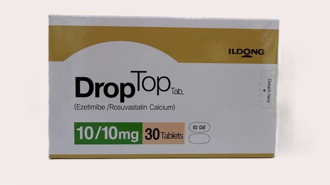 Дроптоп-Эзетимиб/ Розувастатин кальци 10мг+10мг №30
