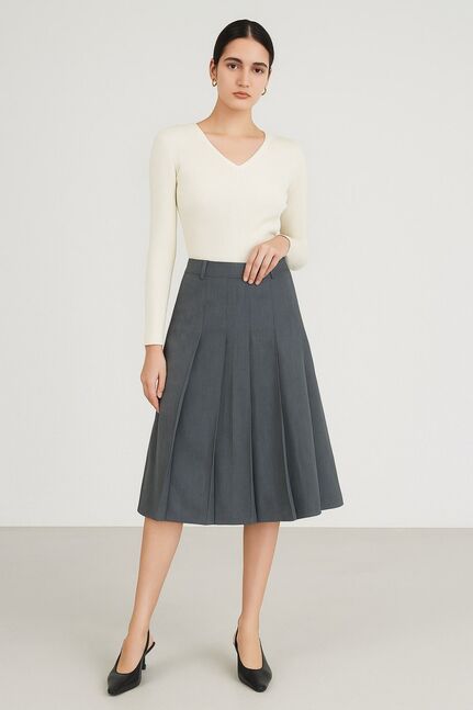 Даавуун халаастай юбка