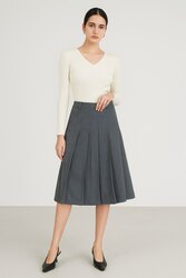 Даавуун халаастай юбка