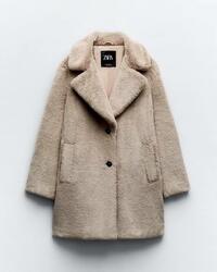 Zara faux fur, сул загвартай