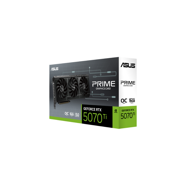 Asus Prime Geforce RTX 5070 Ti 16GB GDDR7 Graphics Card