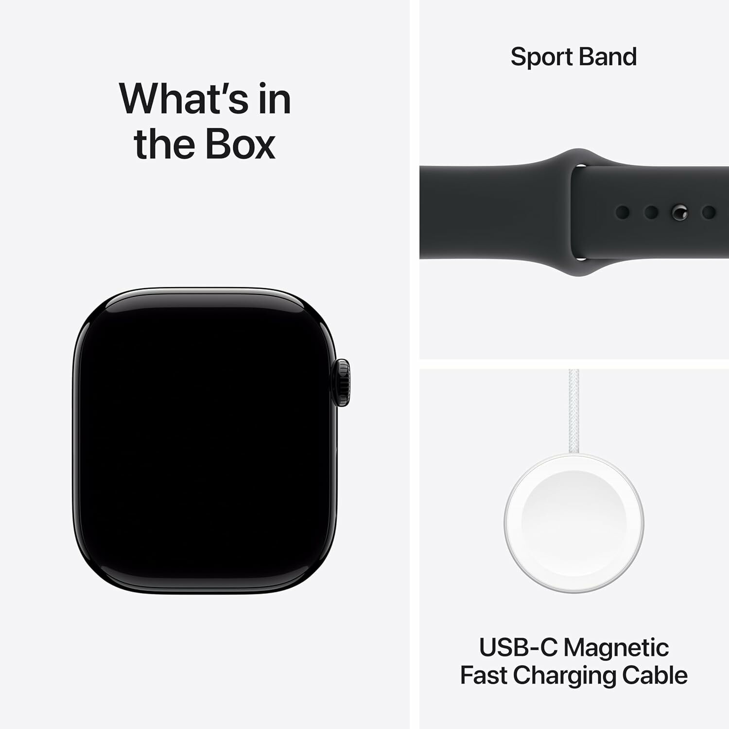 Apple Watch Series 11 46mm Jet Black AI Black SB M/L GPS