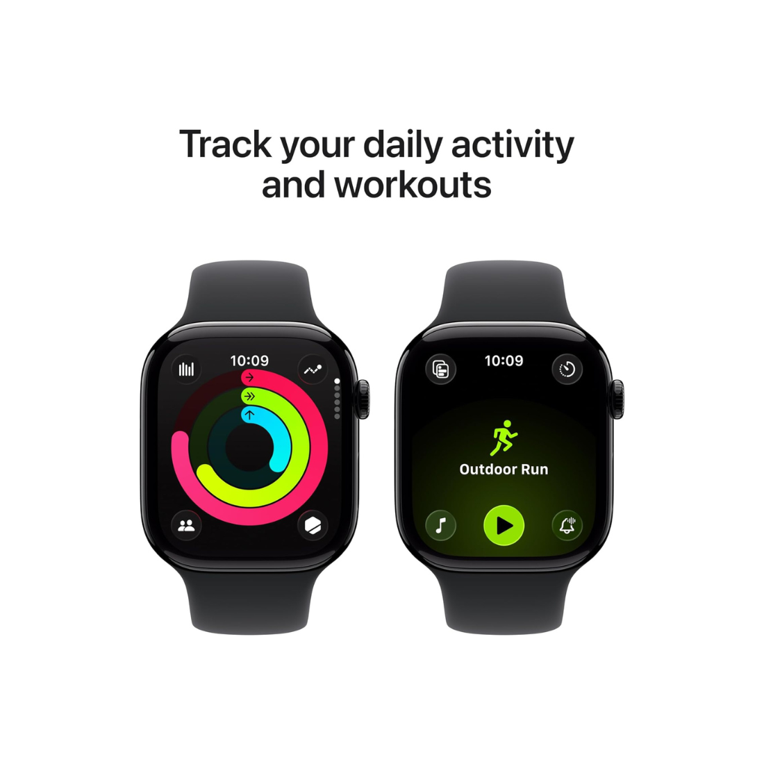 Apple Watch Series 11 46mm Jet Black AI Black SB M/L GPS