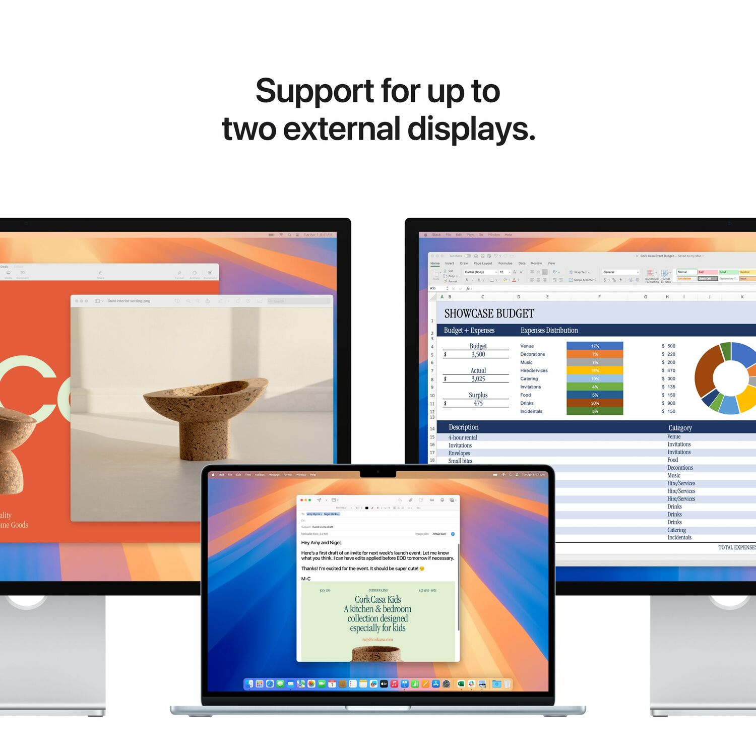 Macbook Air M4 chip 16GB 256GB SSD 15" Liquid Retina Midnight