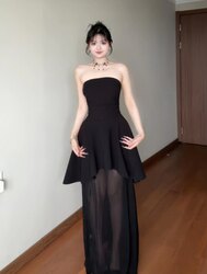 Мөр гардаг урт даашинз