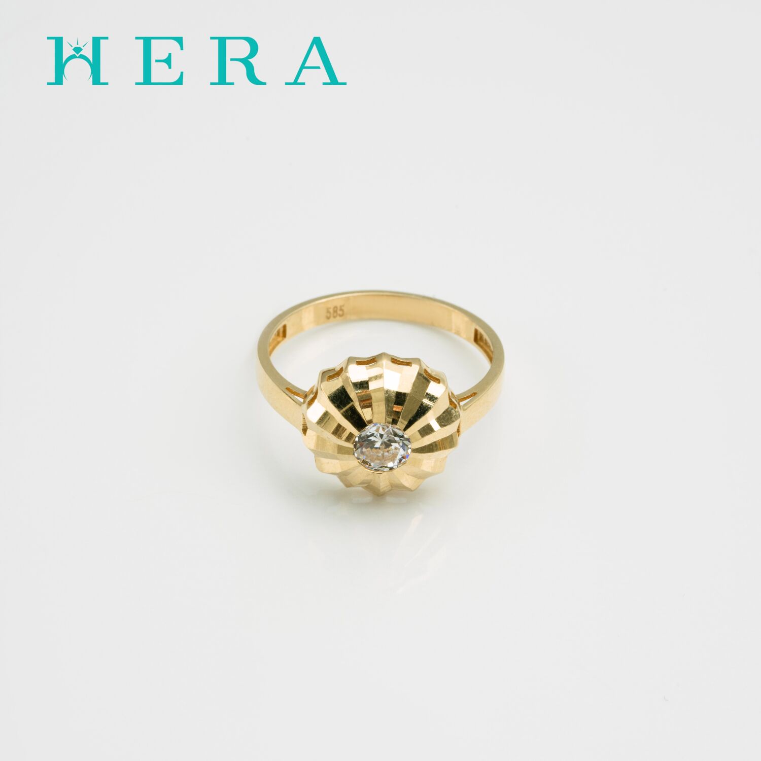 Монет бөгж /голдоо шигтгээтэй/