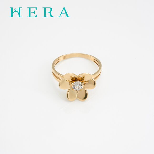 Монет бөгж /Цэцэгтэй/