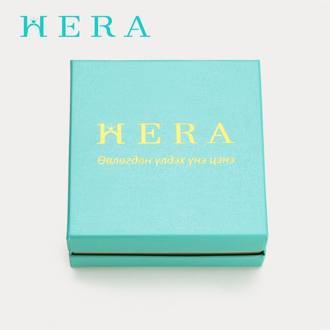 Монет бөгж /Цэцэгтэй/