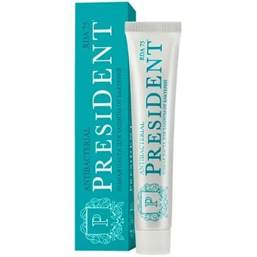 PresiDENT Antibacterial Шүдний ОО 75мл №1