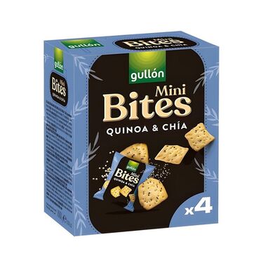 Gullon жигнэмэг Mini Bites Quinoa & Chia