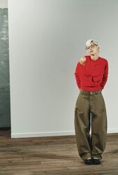 Double layer knit cardigan