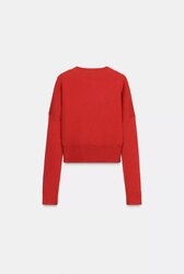 Double layer knit cardigan