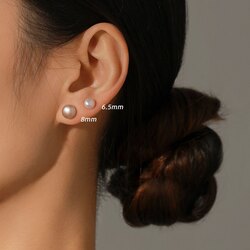 Мөнгөн ээмэг (байгалийн сувд)