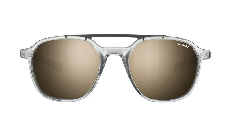 SLACK, Shiny Translucent Gray / Matt Blue, Polarized 3+